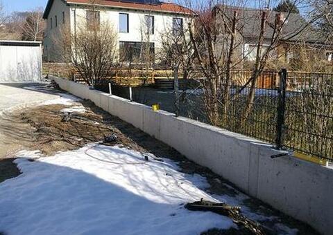 Doppelstabgitterzaun in 2534 Alland Niederösterreich 01