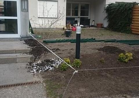 Doppelstabgitterzaun in 1140 Wien 01