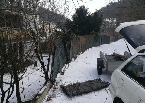 Doppelstabgitterzaun in 2340 Mödling Niederösterreich 02