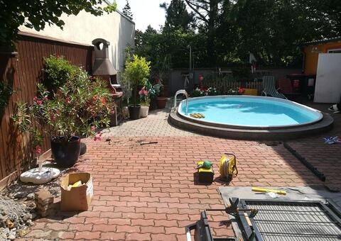 Doppelstabgitterzaun in 2540 Bad Vöslau Niederösterreich 01