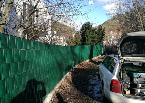 Doppelstabgitterzaun in 2340 Mödling Niederösterreich 16