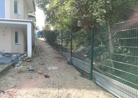 Doppelstabgitterzaun in 2333 Leopoldsdorf Niederösterreich 07