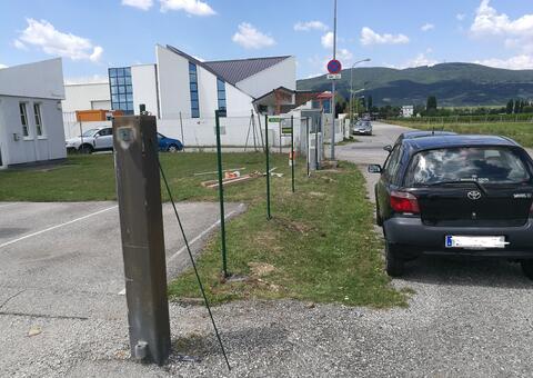 Maschendrahtzaun in 2514 Traiskirchen Niederösterreich 04