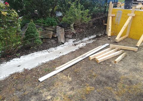 Doppelstabgitterzaun in 2340 Mödling Niederösterreich 04