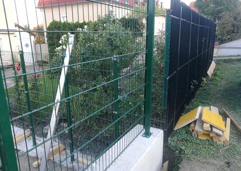 Doppelstabgitterzaun in 2340 Mödling Niederösterreich 11