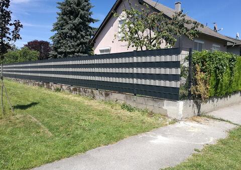 Doppelstabgitterzaun in 2291 Lassee Niederösterreich 12