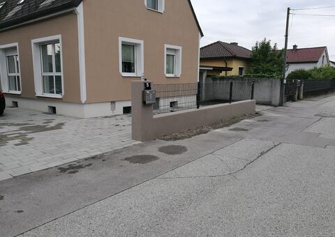 Doppelstabgitterzaun in 3151 St. Pölten-ST. Georgen Niederösterreich 07