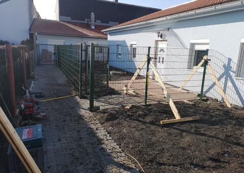 Doppelstabgitterzaun in 2540 Bad Vöslau Niederösterreich 10