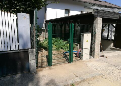 Doppelstabgitterzaun in 2381 Laab im Wald Niederösterreich 04