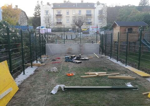 Doppelstabgitterzaun in 2340 Mödling Niederösterreich 16