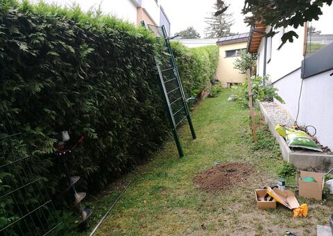 Doppelstabgitterzaun in 2345 Brunn am Gebirge Niederösterreich 03