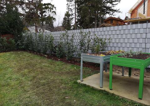 Doppelstabgitterzaun mit Sichtschutz in 2345 Brunn am Gebirge Niederösterreich 13