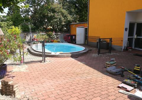 Doppelstabgitterzaun in 2540 Bad Vöslau Niederösterreich 08