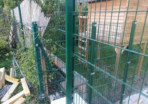 Doppelstabgitterzaun in 2340 Mödling Niederösterreich 13