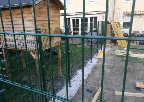 Doppelstabgitterzaun in 2340 Mödling Niederösterreich 14