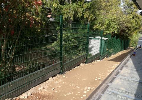 Doppelstabgitterzaun in 2333 Leopoldsdorf Niederösterreich 12