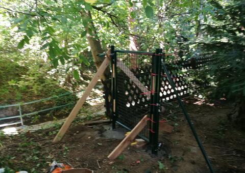 Maschendrahtzaun in 3051 ST.Christophen Niederösterreich 08