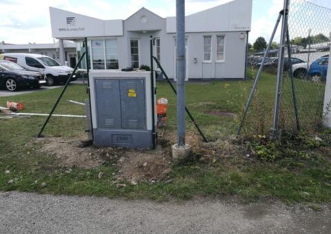 Maschendrahtzaun in 2514 Traiskirchen Niederösterreich 05