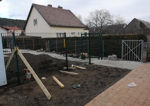 Doppelstabgitterzaun in 2540 Bad Vöslau Niederösterreich 05