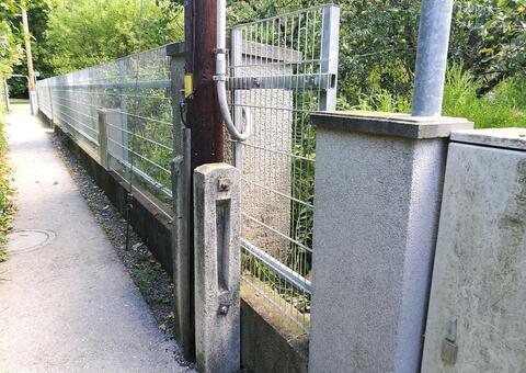 Doppelstabgitterzaun in 1020 Wien 18