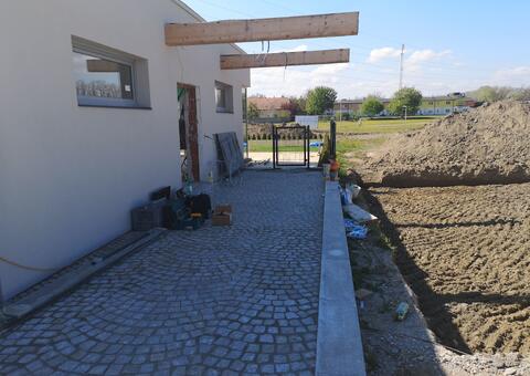 Doppelstabgitterzaun 7201 Neudörfl Niederösterreich 02