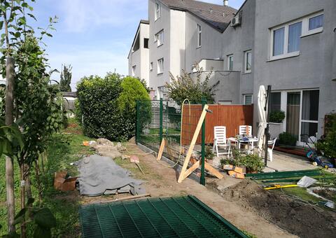 Doppelstabgitterzaun in 1220 Wien 04