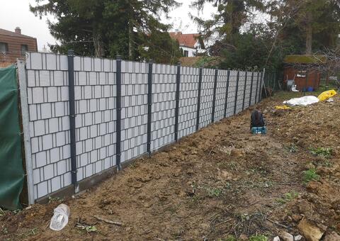 Doppelstabgitterzaun mit Sichtschutz in 2345 Brunn am Gebirge Niederösterreich 14