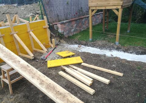 Doppelstabgitterzaun in 2340 Mödling Niederösterreich 01