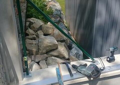 Maschendrahtzaun in 3021 Pressbaum Niederösterreich 01