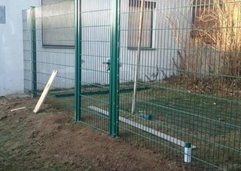 Doppelstabgitterzaun in 2824 Seebenstein Niederösterreich 01