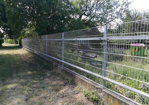 Doppelstabgitterzaun in 1020 Wien 13