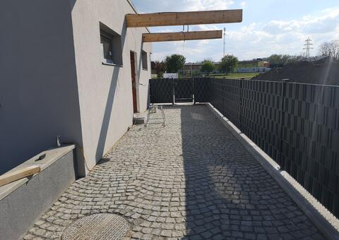 Doppelstabgitterzaun 7201 Neudörfl Niederösterreich 07