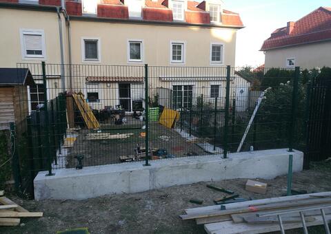 Doppelstabgitterzaun in 2340 Mödling Niederösterreich 10