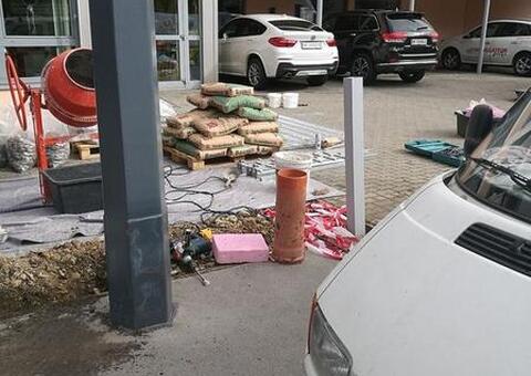 Doppelstabgitterzaun in 1230 Wien 01