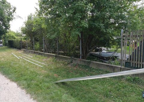 Doppelstabgitterzaun in 1020 Wien 06