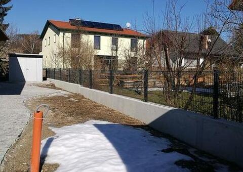 Doppelstabgitterzaun in 2534 Alland Niederösterreich 04