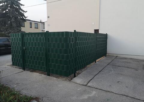 Doppelstabgitterzaun Müllplatz in 2540 Bad Vöslau Niederösterreich 10