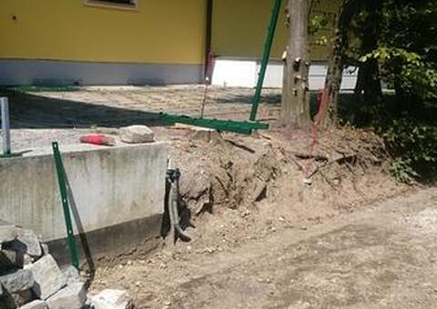 Doppelstabgitterzaun in 3400 Klosterneuburg Niederösterreich 01