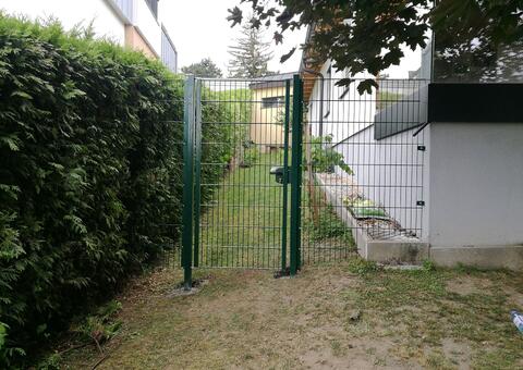 Doppelstabgitterzaun in 2345 Brunn am Gebirge Niederösterreich 05