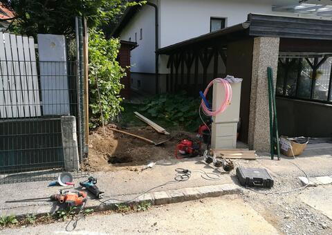 Doppelstabgitterzaun in 2381 Laab im Wald Niederösterreich 02