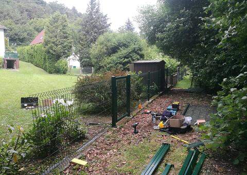 Doppelstabgitterzaun in 2532 Heiligenkreuz Niederösterreich 05