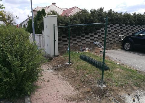 Maschendrahtzaun in 2514 Traiskirchen Niederösterreich 08