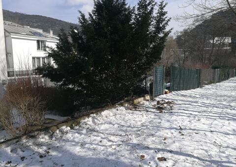 Doppelstabgitterzaun in 2340 Mödling Niederösterreich 05