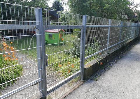 Doppelstabgitterzaun in 1020 Wien 16