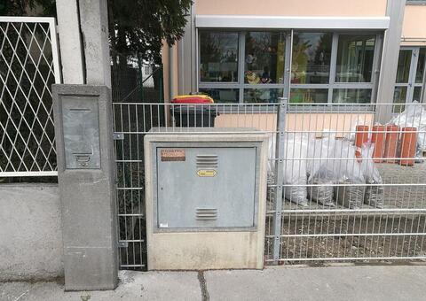 Doppelstabgitterzaun in 1230 Wien 05