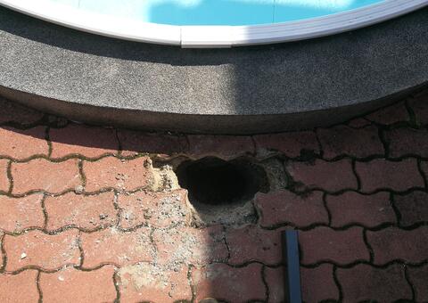 Doppelstabgitterzaun in 2540 Bad Vöslau Niederösterreich 03