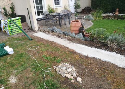 Doppelstabgitterzaun in 2340 Mödling Niederösterreich 03