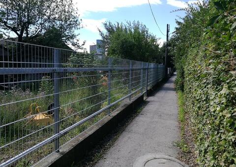 Doppelstabgitterzaun in 1020 Wien 15