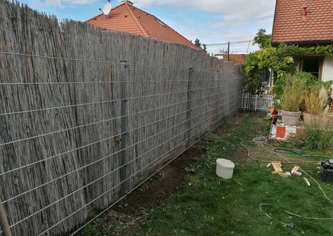 Doppelstabgitterzaun in 1220 Wien 06