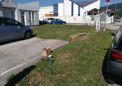 Maschendrahtzaun in 2514 Traiskirchen Niederösterreich 01